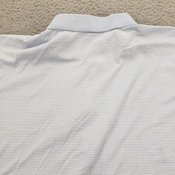 Fairway and Greene Shirt Mens XL‎ Blue Striped Short Sleeve Golf Polo - Picture 5 of 14